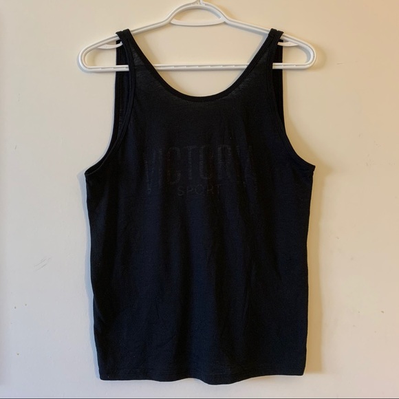 🖤 Victoria’s Secret Black Muscle Tank - Picture 1 of 2